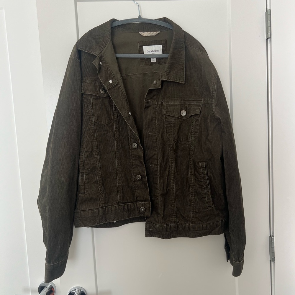 Goodfellow & Co Khaki Corduroy Jacket